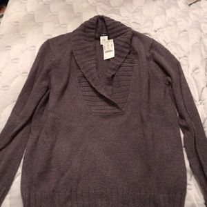 JCrew gray sweater
